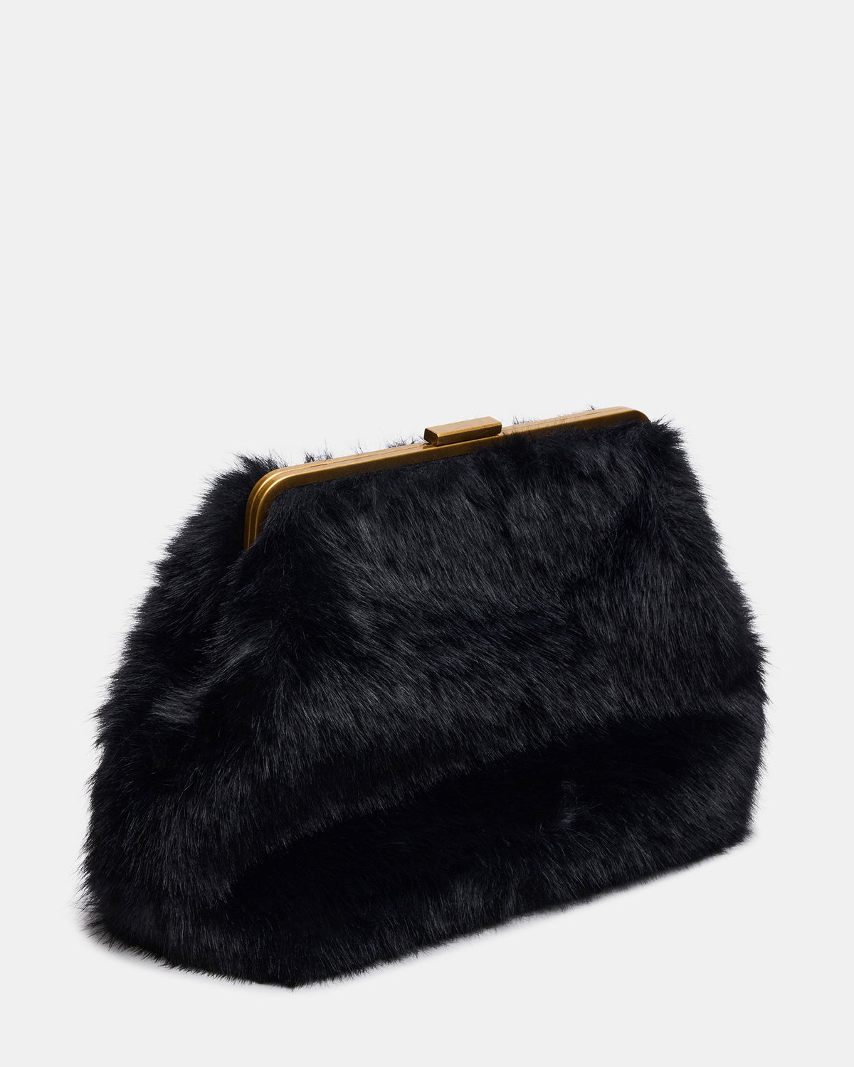 SEFINA FAUX FUR BAG BLACK  Famous | Online Store