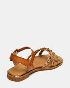 KIDS' GILLIAN COGNAC MULTI  Famous | Online Store