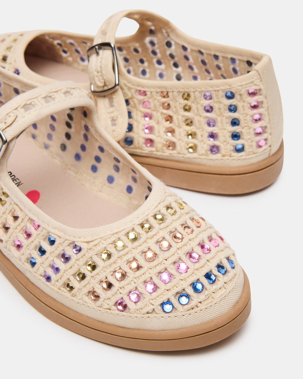 KIDS' ROREE NATURAL RHINESTONES  Famous | Online Store