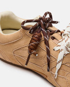 CORD SHOE CHARM BROWN