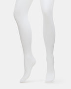 BLAIR SHEER TIGHTS WHITE  Famous | Online Store