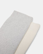 FALL 2 PACK MARLED KNEE HIGH SOCKS LIGHT GREY  Famous | Online Store