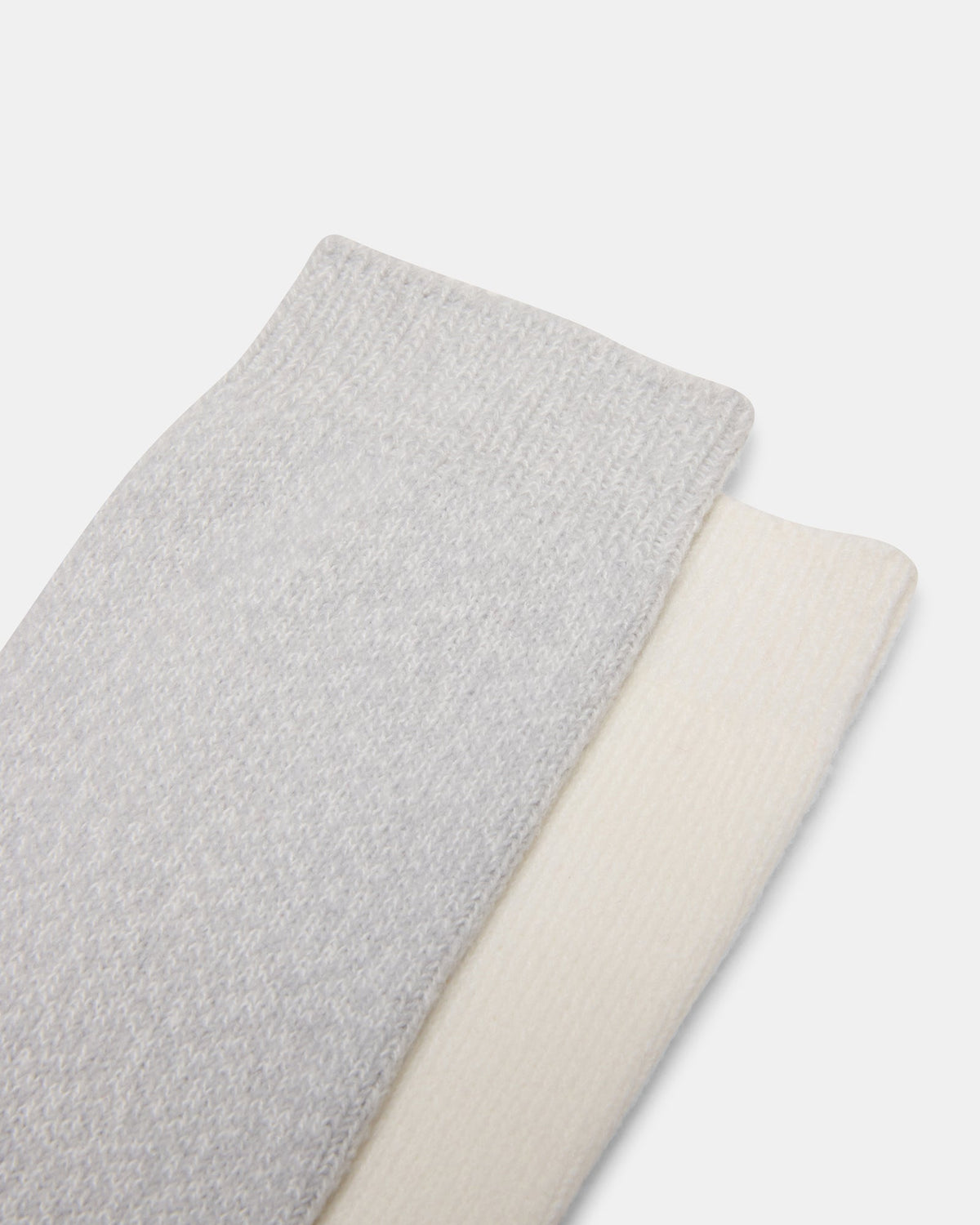 FALL 2 PACK MARLED KNEE HIGH SOCKS LIGHT GREY  Famous | Online Store