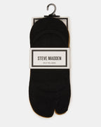 SPLIT TOE LINER SOCKS BLACK/NUDE  Famous | Online Store