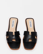HADYN BLACK LEATHER  Famous | Online Store
