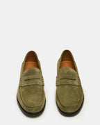 HUCKLE GREEN SUEDE  Famous | Online Store