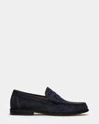 HUCKLE NAVY SUEDE  Famous | Online Store