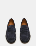 HUCKLE NAVY SUEDE  Famous | Online Store