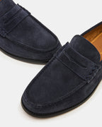 HUCKLE NAVY SUEDE  Famous | Online Store