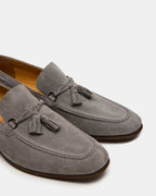 LOGAN LIGHT GREY SUEDE  Famous | Online Store