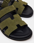 MAIVEN GREEN SUEDE  Famous | Online Store