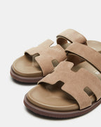 MAIVEN TAUPE SUEDE  Famous | Online Store