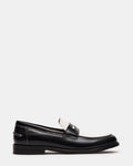 NATAN BLACK/WHITE LEATHER  Famous | Online Store