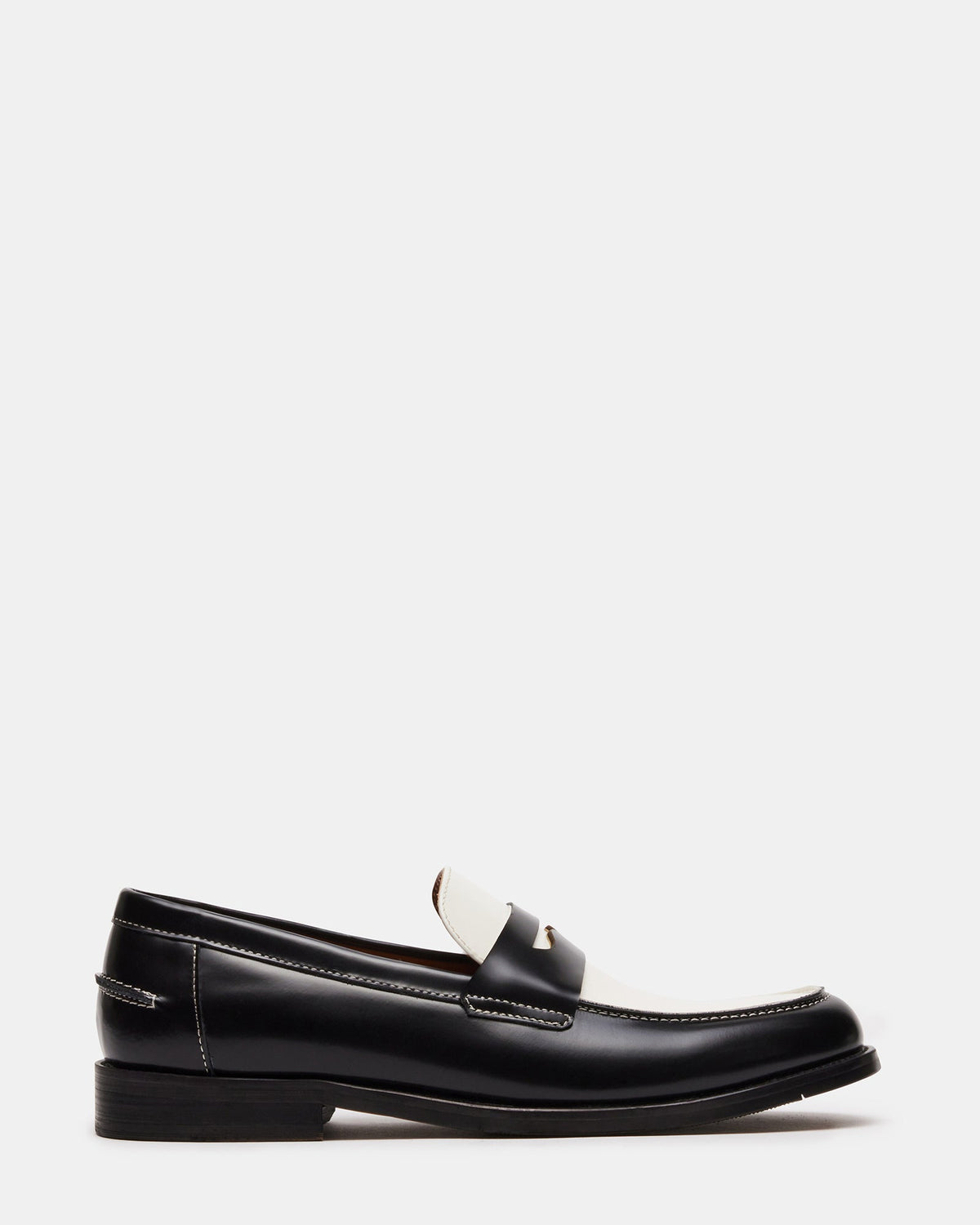 NATAN BLACK/WHITE LEATHER  Famous | Online Store