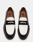 NATAN BLACK/WHITE LEATHER  Famous | Online Store
