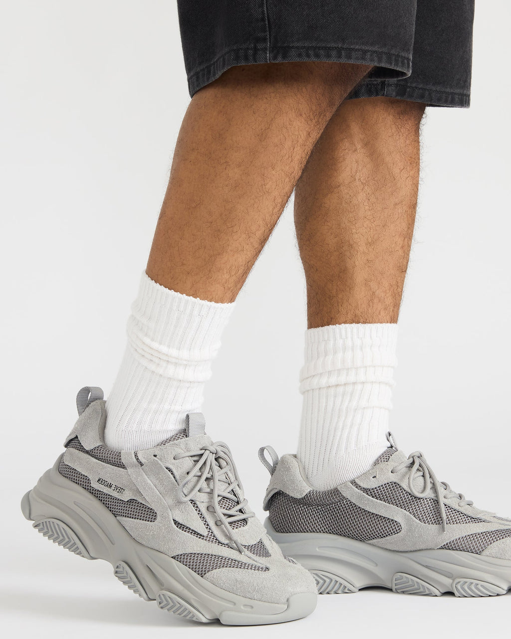 POSSESS GREY SUEDE  Famous | Online Store