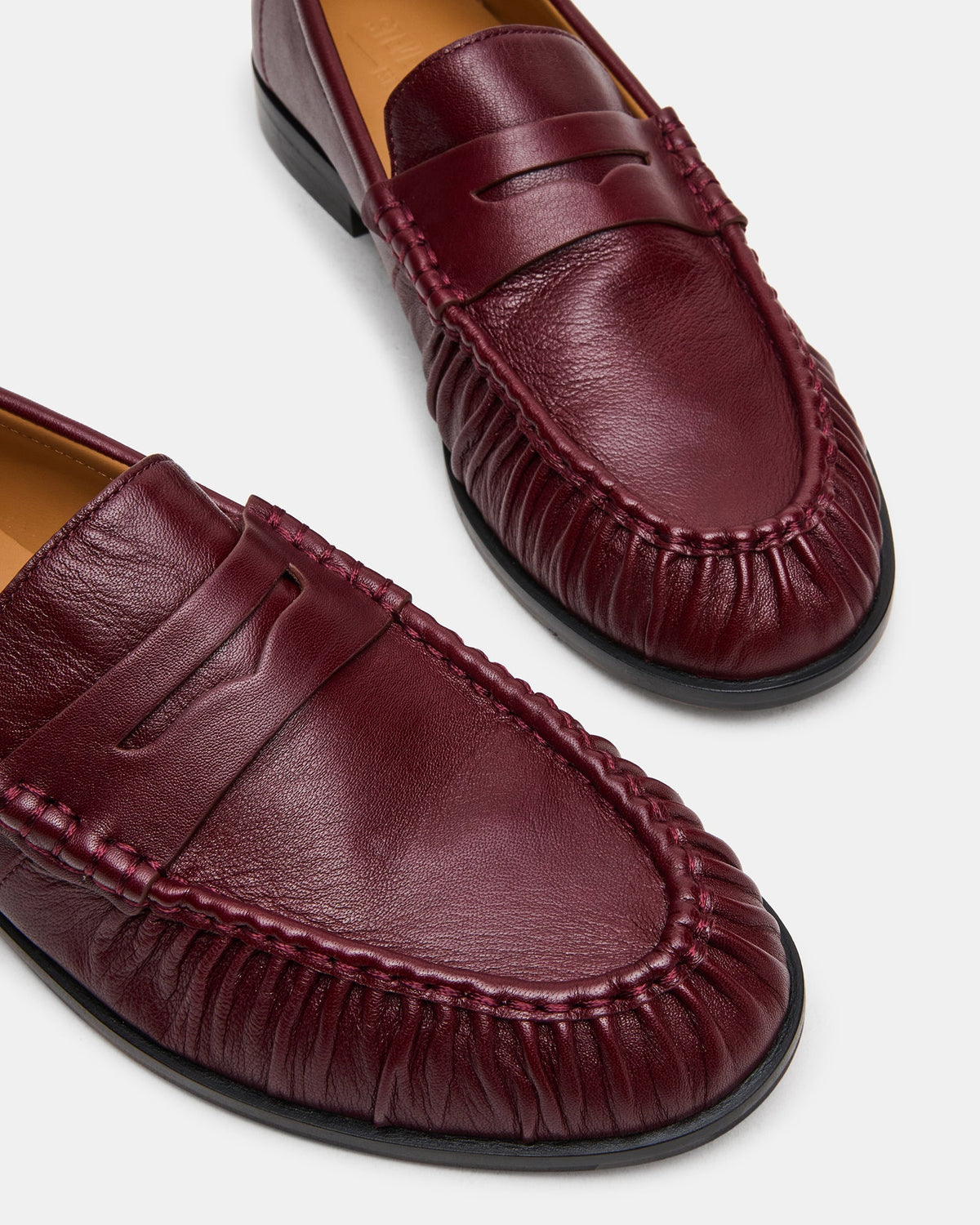 QUINCEY DARK CHERRY LEATHER  Famous | Online Store
