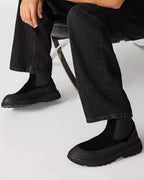RYLAN BLACK SUEDE  Famous | Online Store
