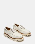 VICTOR WHITE LEATHER  Famous | Online Store