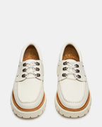 VICTOR WHITE LEATHER  Famous | Online Store