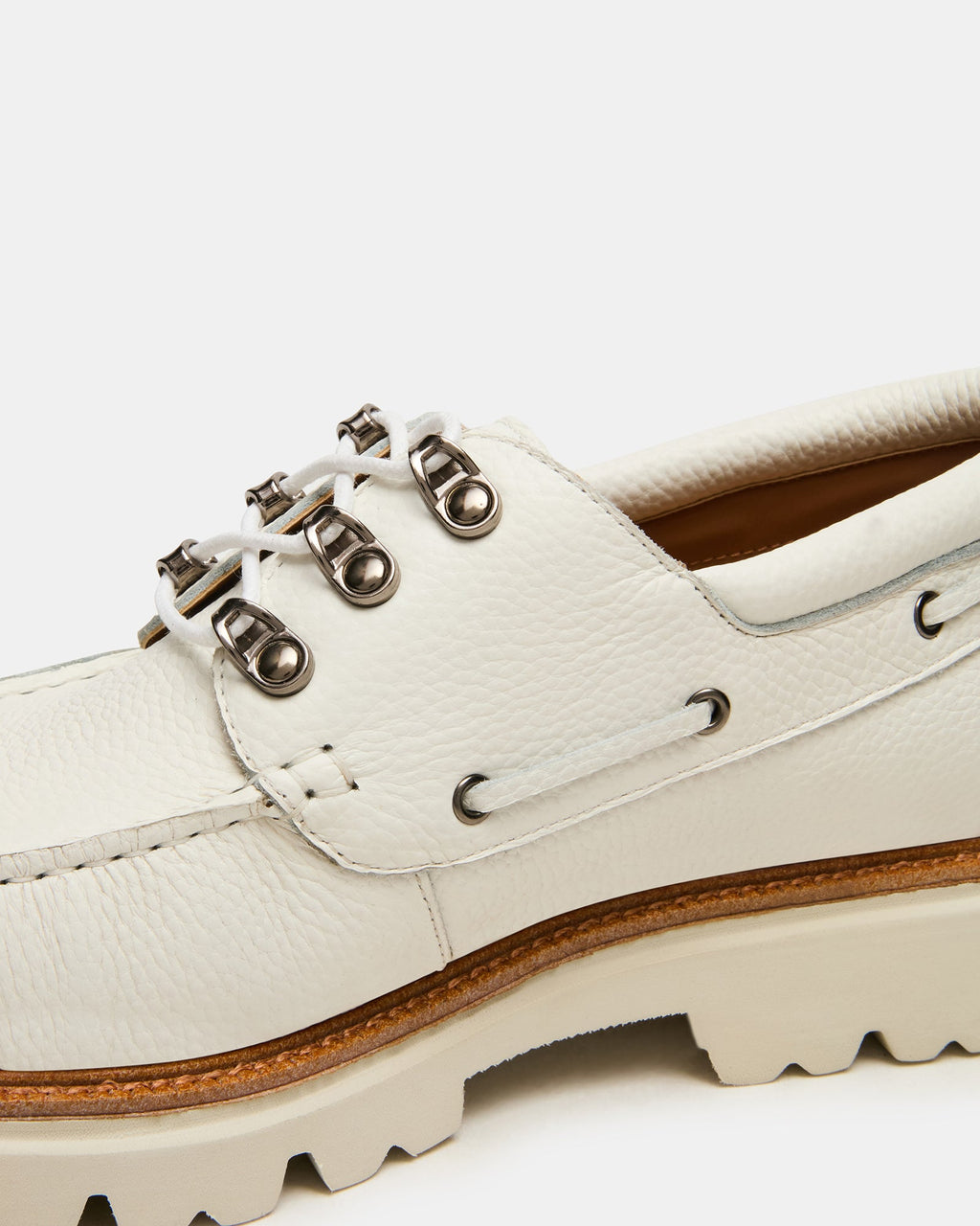 VICTOR WHITE LEATHER  Famous | Online Store