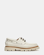 VICTOR WHITE LEATHER  Famous | Online Store