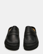 WYATT BLACK LEATHER  Famous | Online Store