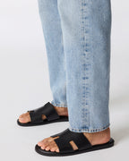 YUSSUF BLACK LEATHER  Famous | Online Store