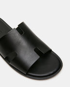 YUSSUF BLACK LEATHER  Famous | Online Store