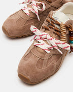 AZIEL CHARM TAUPE SUEDE
