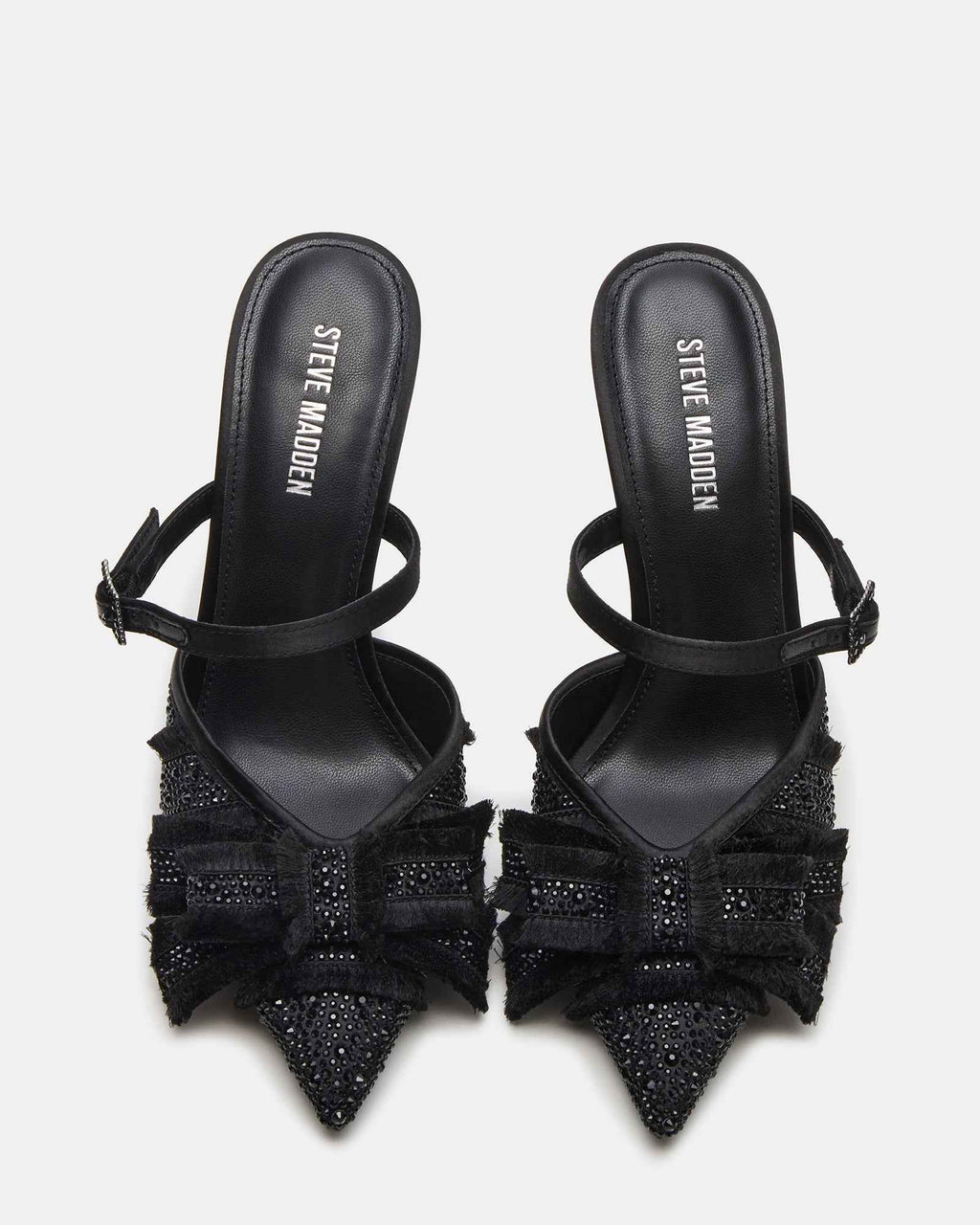 BAYLIN BLACK SATIN RHINESTONES