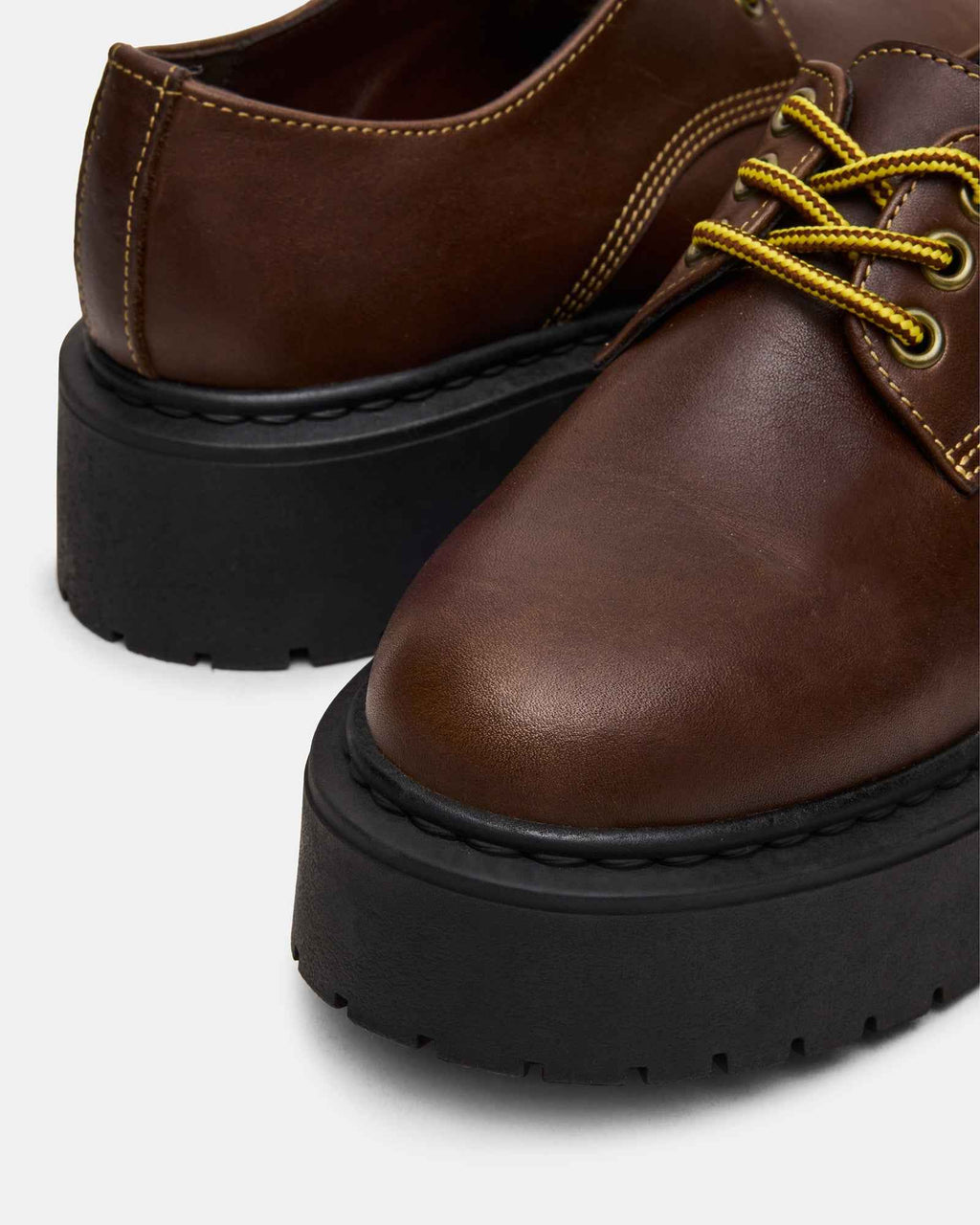 BURNEY BROWN LEATHER
