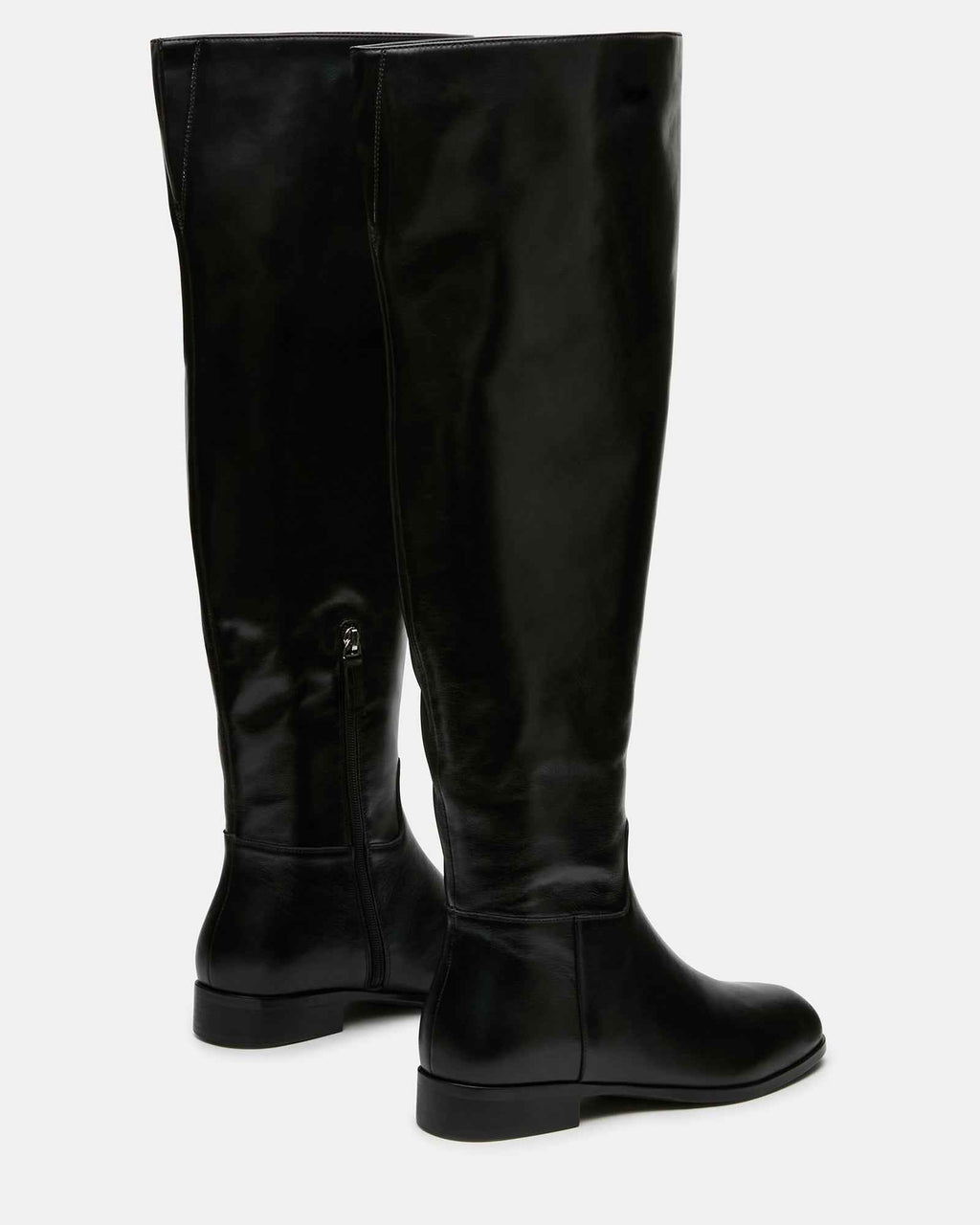 CANTER BLACK LEATHER WIDE CALF