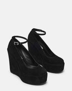 CRUSSI BLACK SUEDE