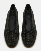 DELARA BLACK MULTI RHINESTONES