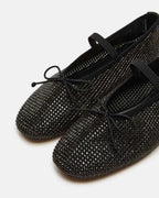 DELARA BLACK MULTI RHINESTONES