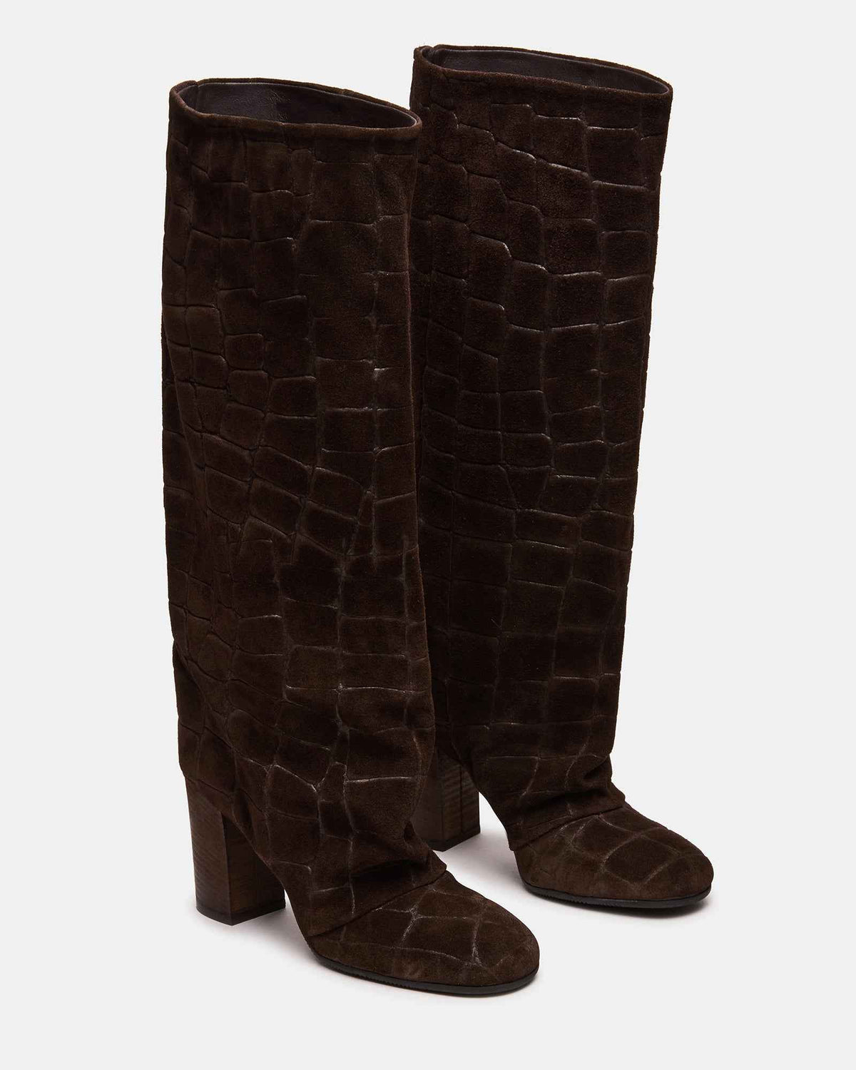 DELIA DARK BROWN SUEDE