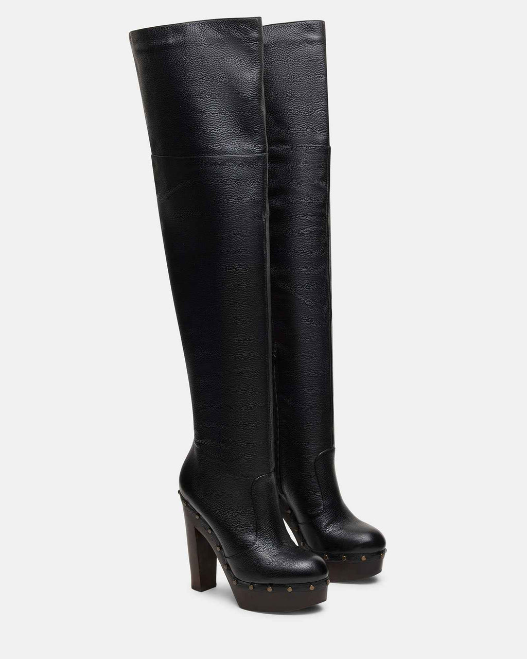 DELMIRA BLACK LEATHER