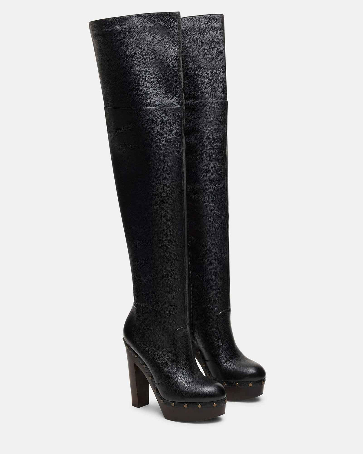 DELMIRA BLACK LEATHER