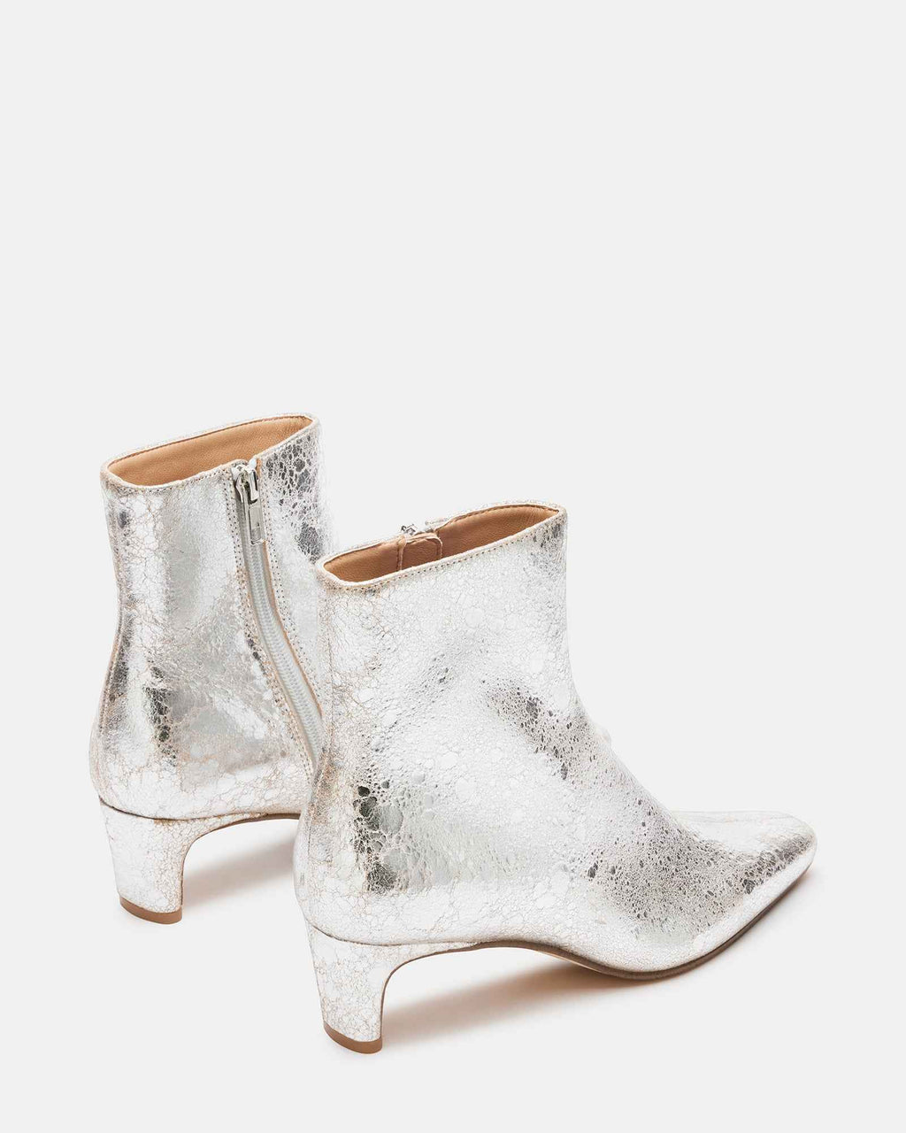DELVIE SILVER LEATHER