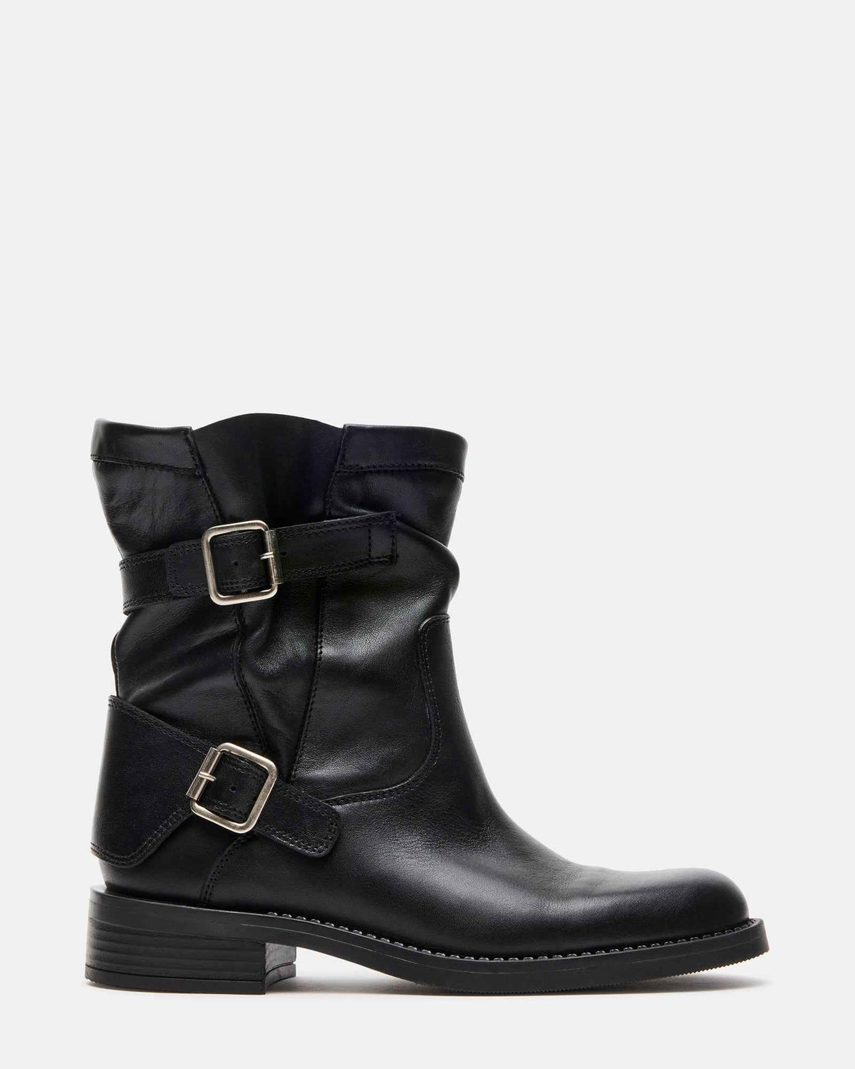 DENIS BLACK LEATHER