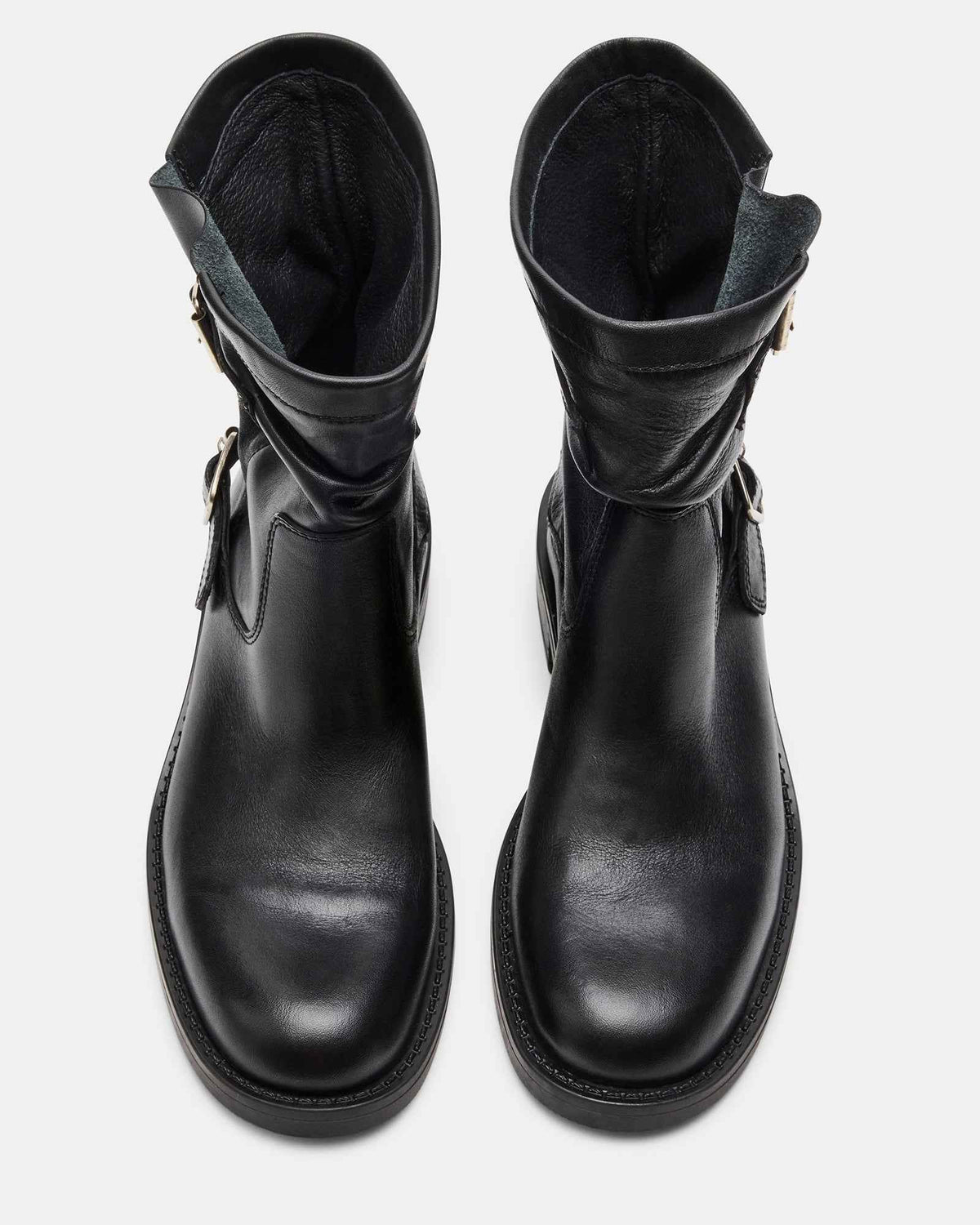 DENIS BLACK LEATHER