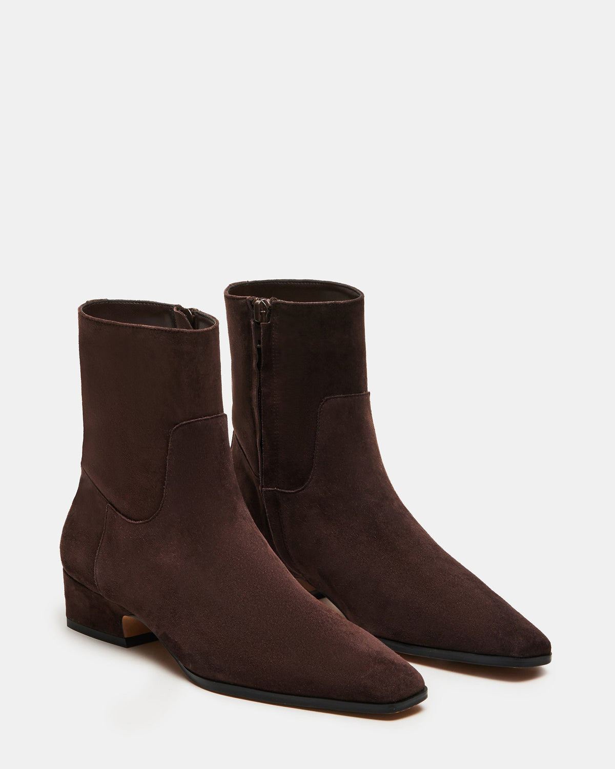 DUSTY CHOCOLATE BROWN SUEDE  Famous | Online Store