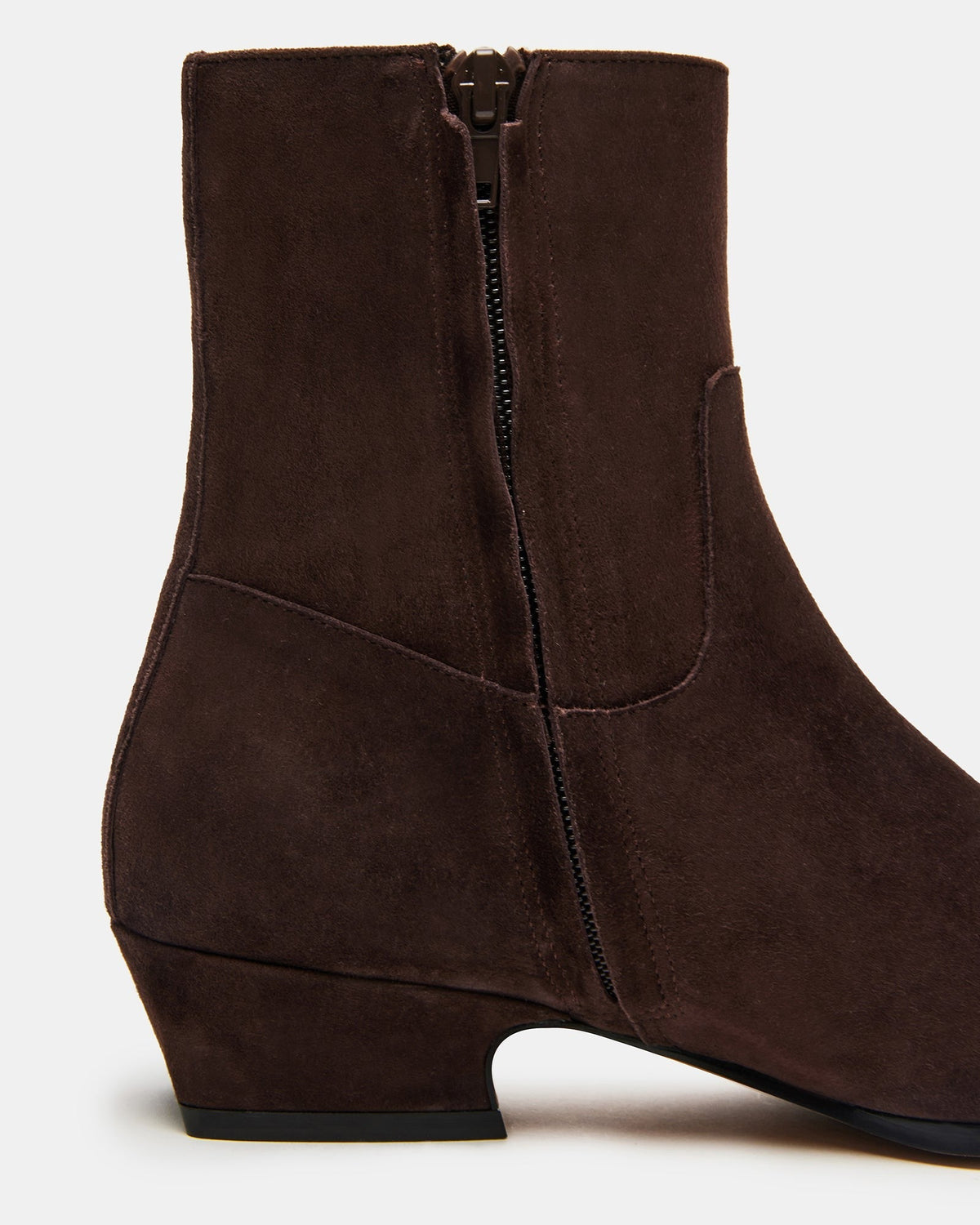 DUSTY CHOCOLATE BROWN SUEDE  Famous | Online Store