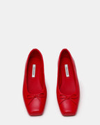 ELEVE RED LEATHER  Famous | Online Store