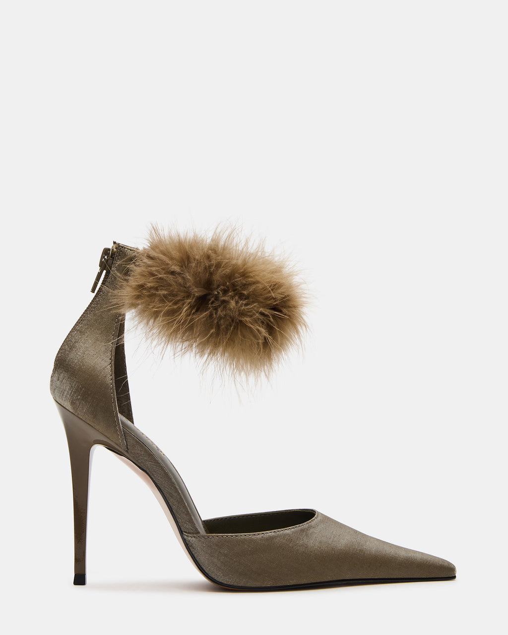 ELUSIVE OLIVE SATIN  Famous | Online Store