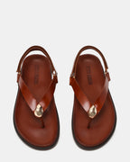 ELVIA BROWN LEATHER  Famous | Online Store