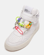 EMILEE WHITE LEATHER  Famous | Online Store
