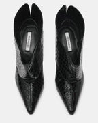 ENELLA BLACK CROCODILE  Famous | Online Store