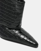 ENELLA BLACK CROCODILE  Famous | Online Store